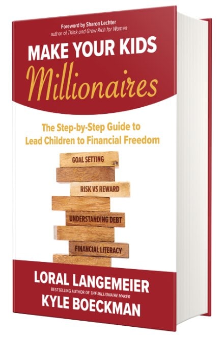 Cover of Make Your Kids Millionaires by Loral Langemeier and Kyle Boeckman